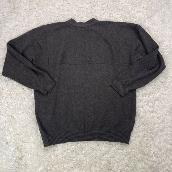 Ingo Grey Button Up Acrylic/Wool Sweater - Picture 6 of 6